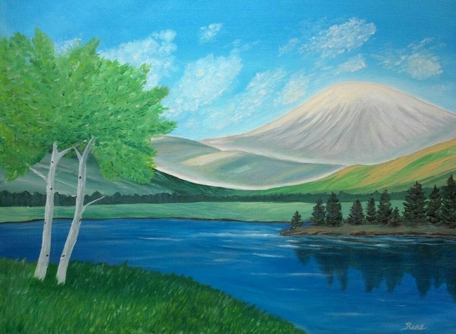 The Mountain Painting