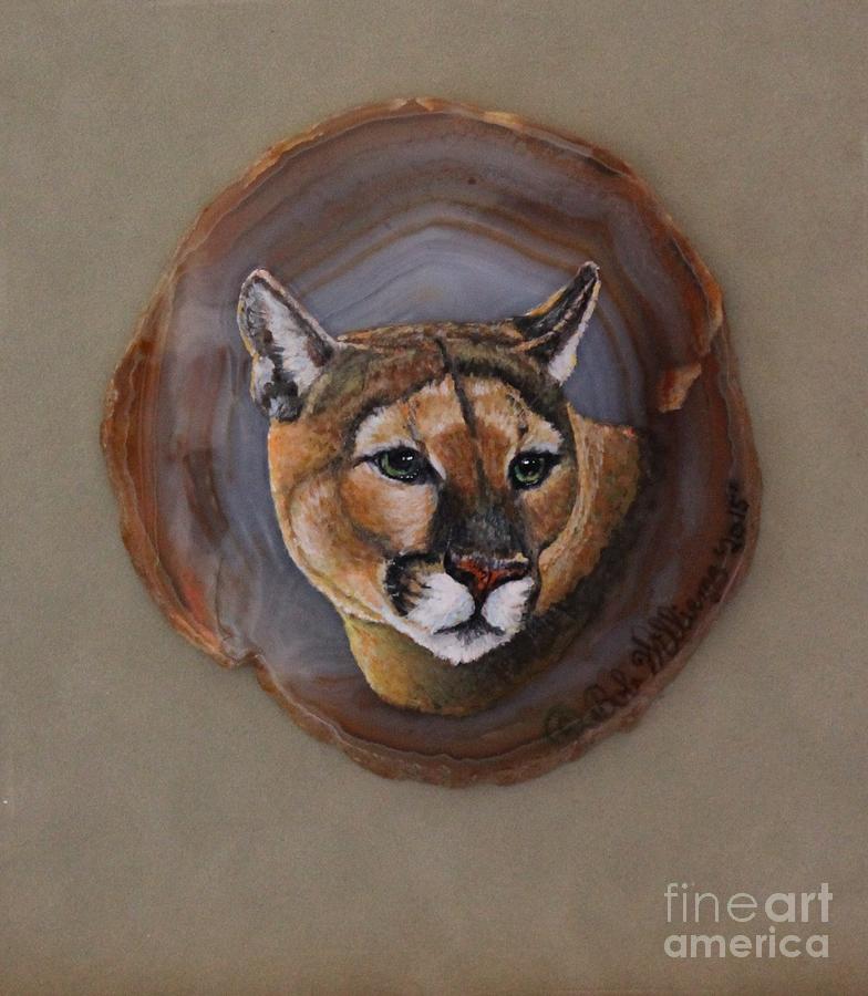 The Mountain Lion Painting by Bob Williams
