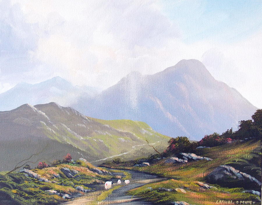 The Mountain Path Painting by Cathal O malley