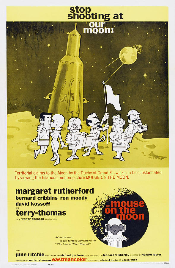 The Mouse On The Moon, Us Poster Art Photograph by Everett