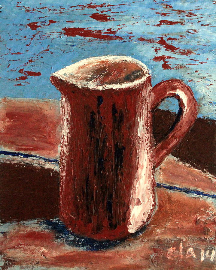 The Mug Painting by Ela Jane Jamosmos