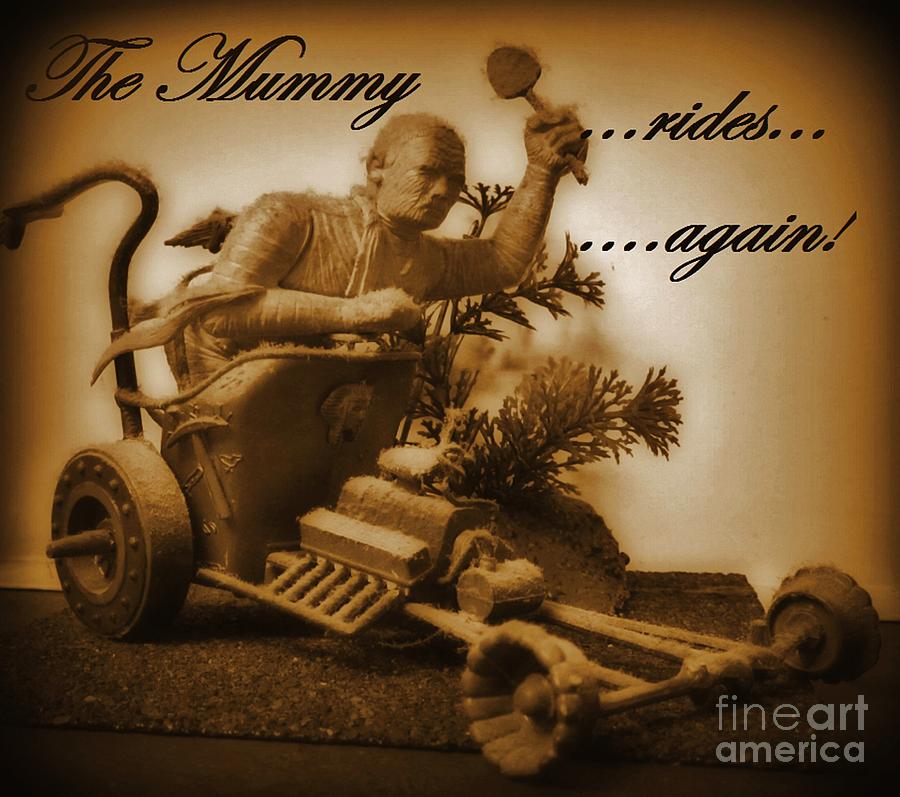 The Mummy Photograph - The Mummy Rides in Halifax by John Malone