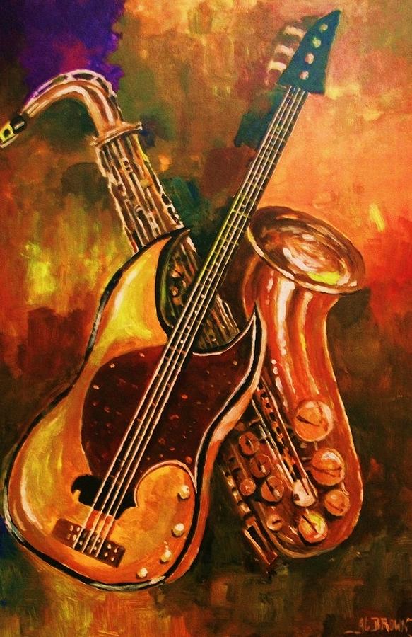 The Music Makers Painting by Al Brown
