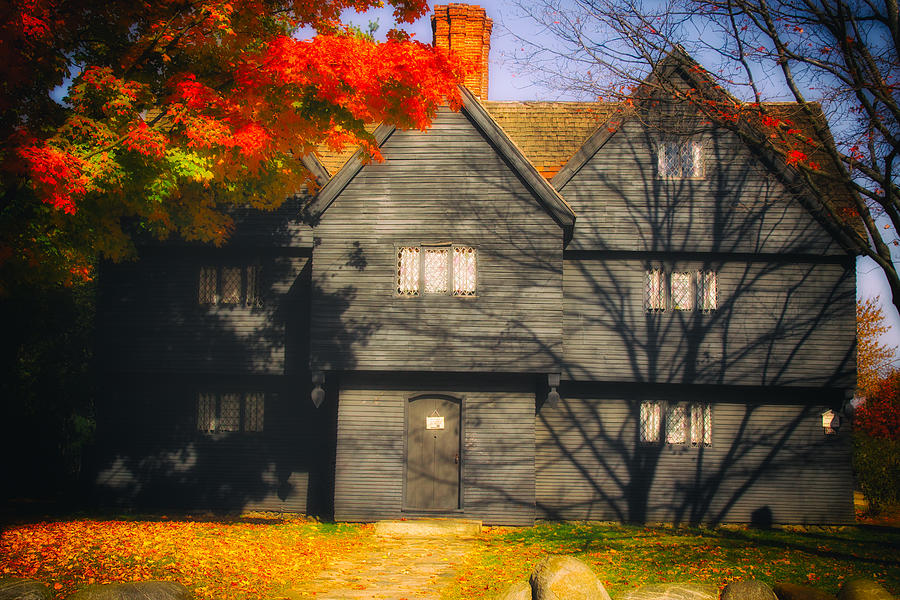 The mysterious Witch House of Salem Photograph by Jeff Folger
