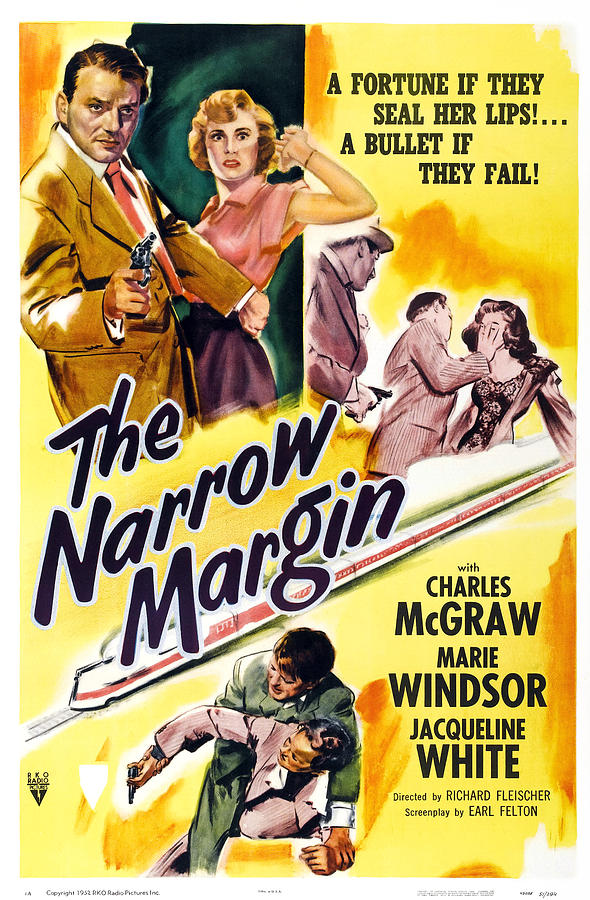 The Narrow Margin, Us Poster Art Photograph by Everett