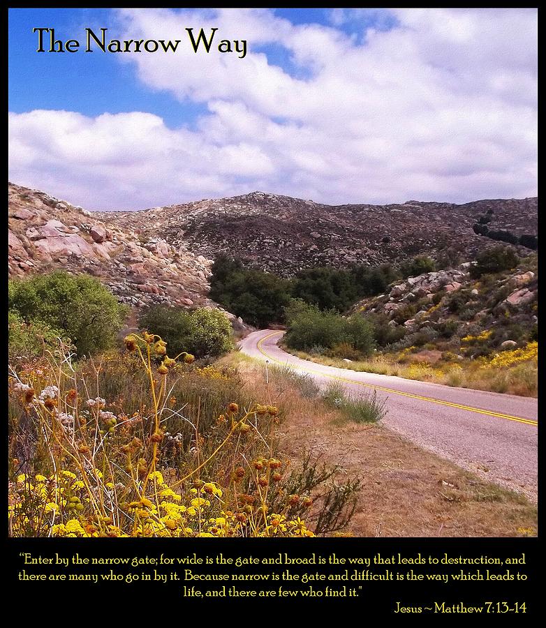 The Narrow Way Photograph by Glenn McCarthy Art and Photography
