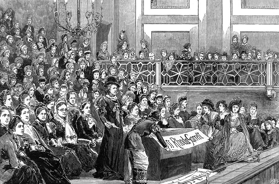 The National Demonstration At St Drawing by Illustrated London News Ltd