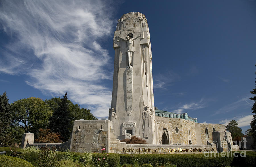 The National Shrine of the Little Flower Photograph by Jim West