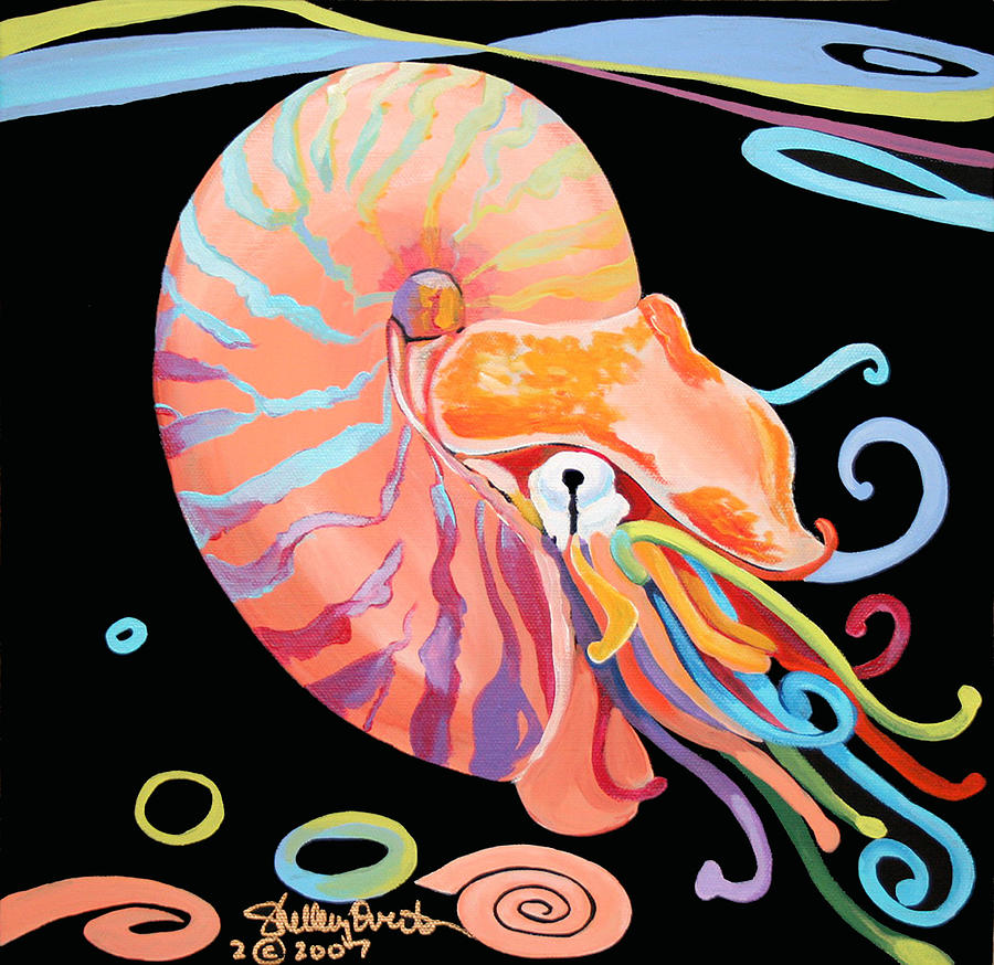 The Nautilus Painting by Shelley Overton