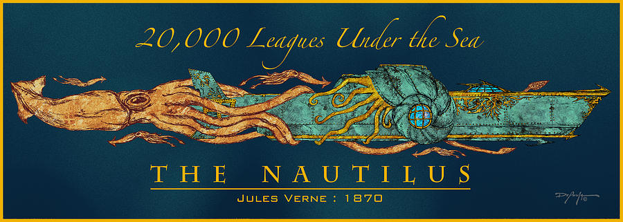 Book Mixed Media - The Nautilus by William Depaula