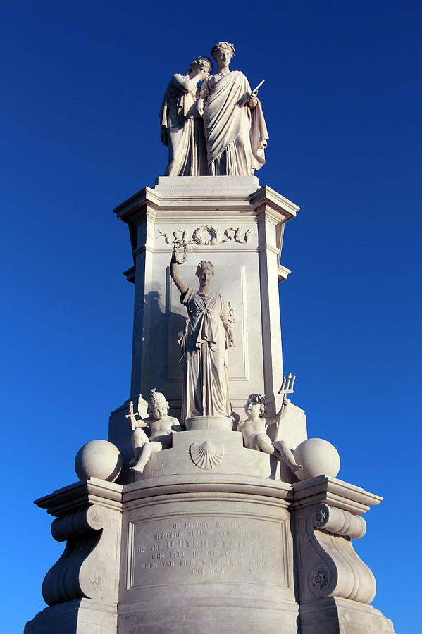 The Naval Peace Monument -- The Civil War Sailors Monument Photograph