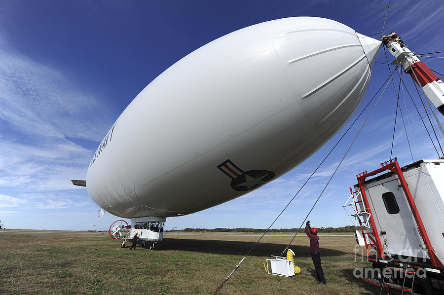 The Navys Mz-3a Manned Airship Photograph by Stocktrek Images - Pixels