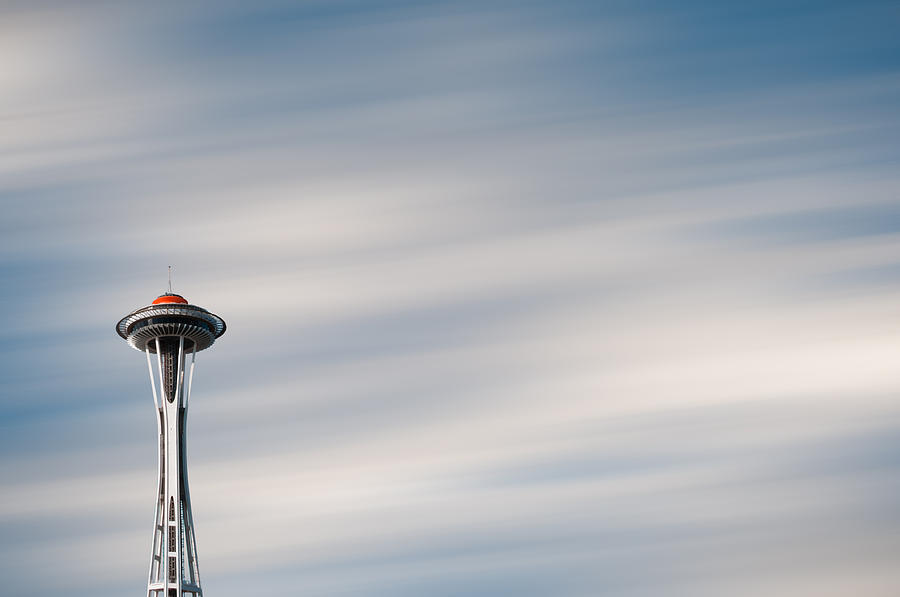 Seattle Photograph - The Needle by Brian Bonham