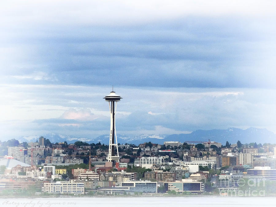 The Needle In Seattle Wa Photograph