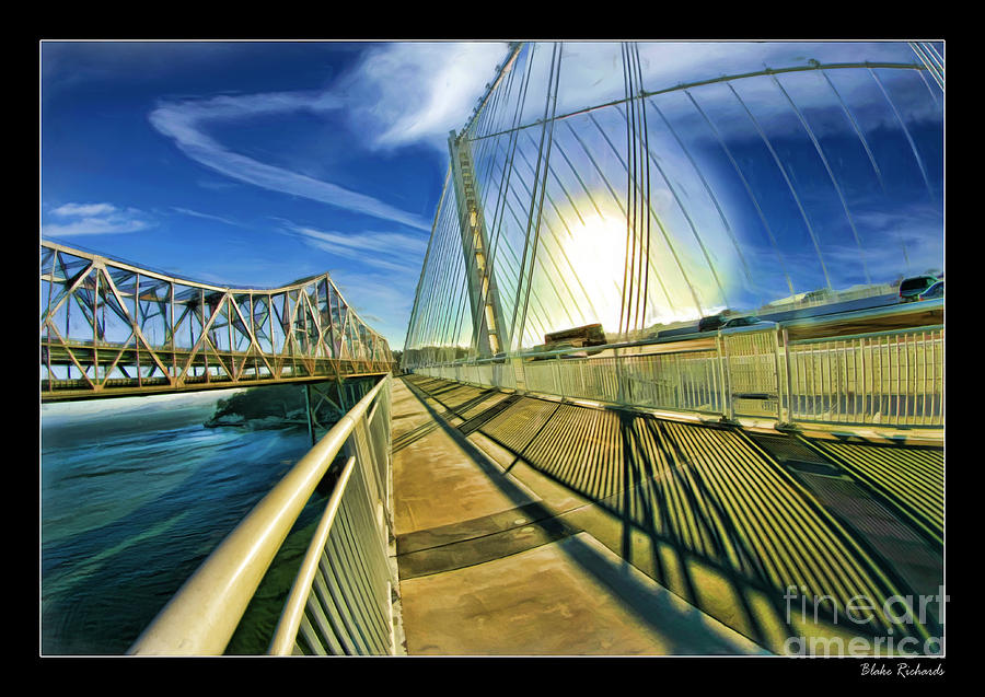 The New and Old San Francisco Bay Bridge   Photograph by Blake Richards