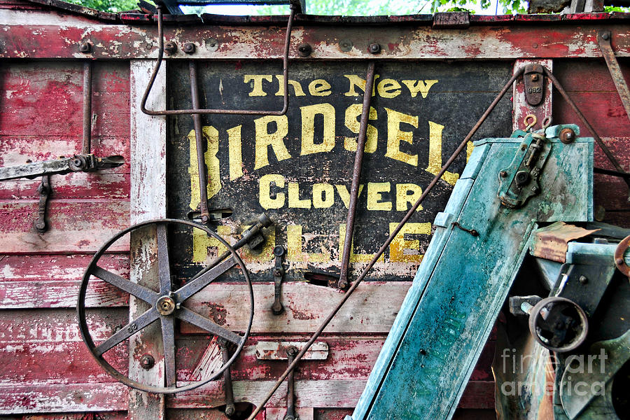 The New Birdsell Clover Huller Photograph by David Arment