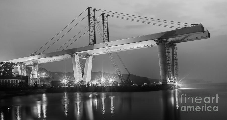 Forth Bridge Photograph - The New Bridge by Keith Thorburn LRPS EFIAP CPAGB