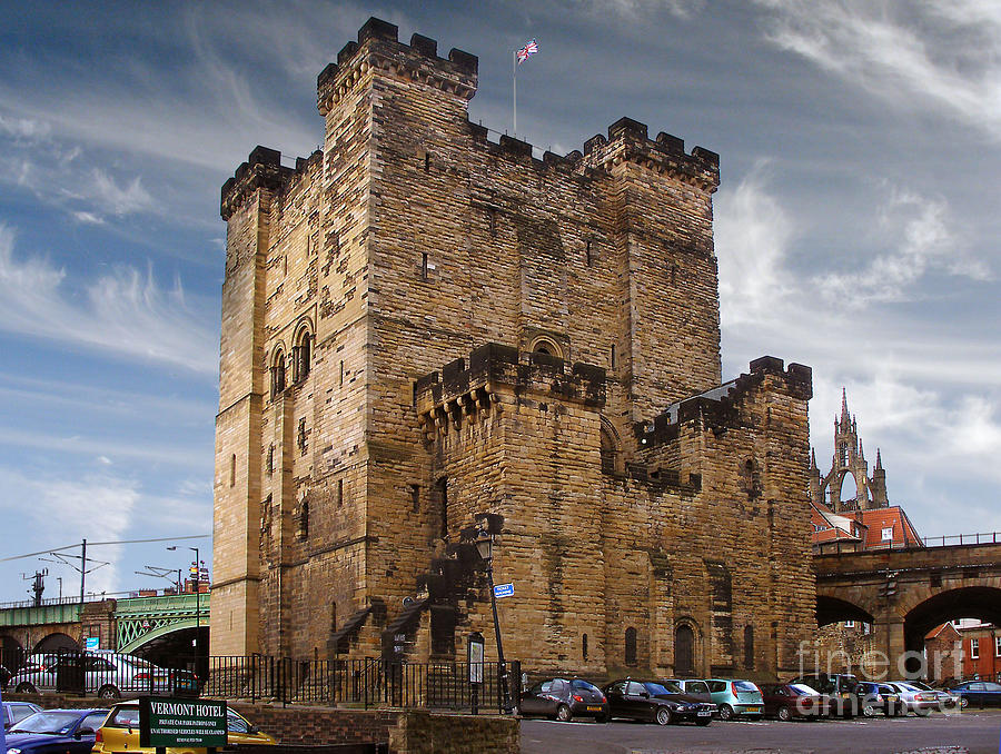 The new castle Photograph by Rod Jones