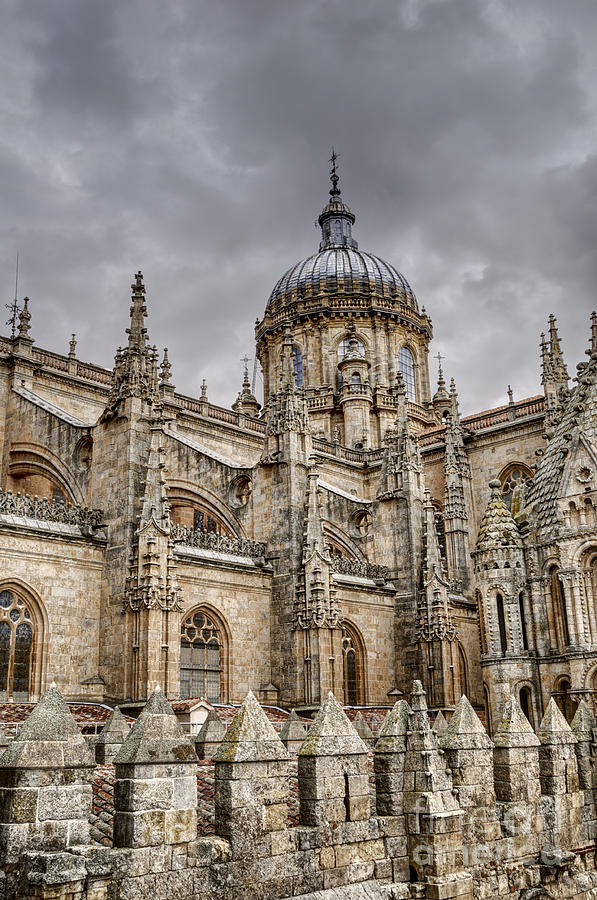 The New Cathedral of Salamanca Photograph by Oscar Gutierrez
