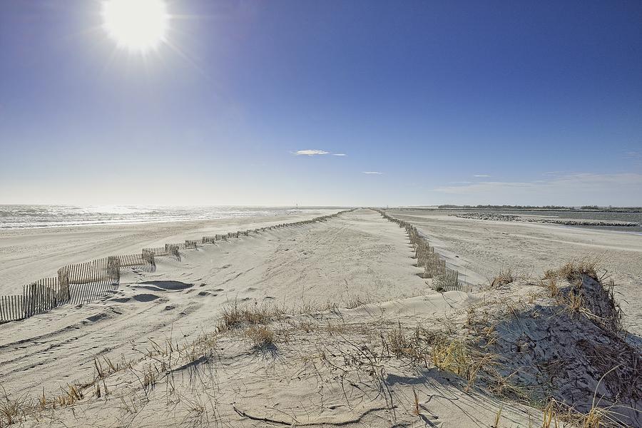 The new Cupsogue Beach Photograph by Tim Doubrava