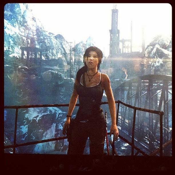 Playstation Photograph - The New #laracroft #tombraider #ps3 by Wesley Van burgsteden