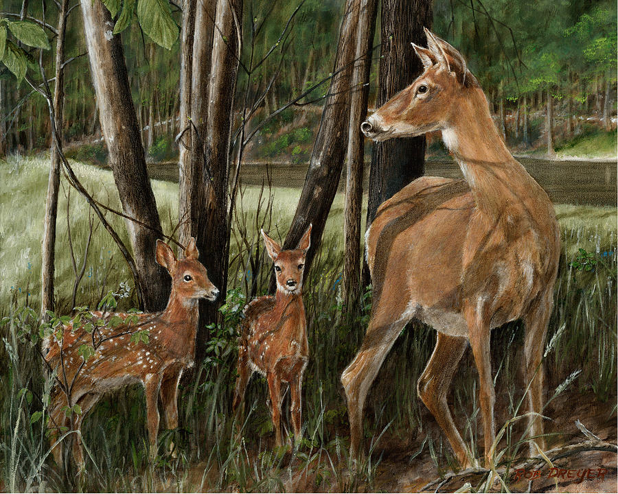 The Next Generation Painting by Dreyer Wildlife Print Collections ...