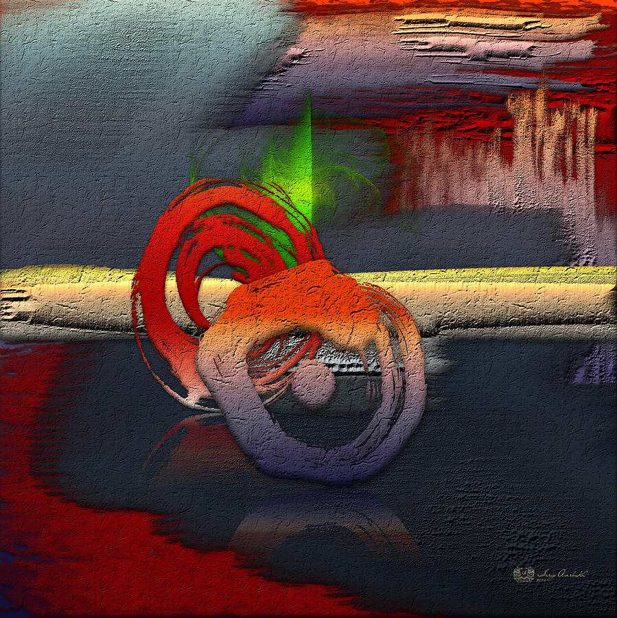 Abstract Digital Art - The Night is Young... by Serge Averbukh
