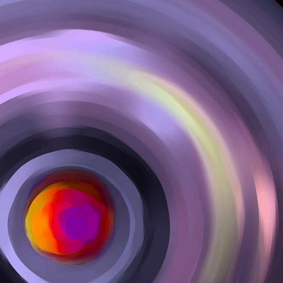Abstract Digital Art - The No.2 Weird Sunset by Marcello Cicchini