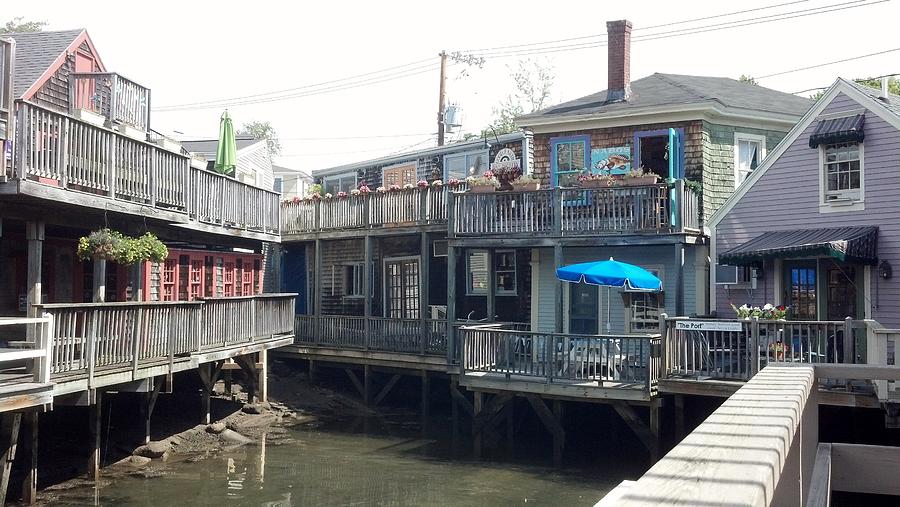 The Nooks and Crannies of Kennebunkport ME Photograph by Brian Boucher ...