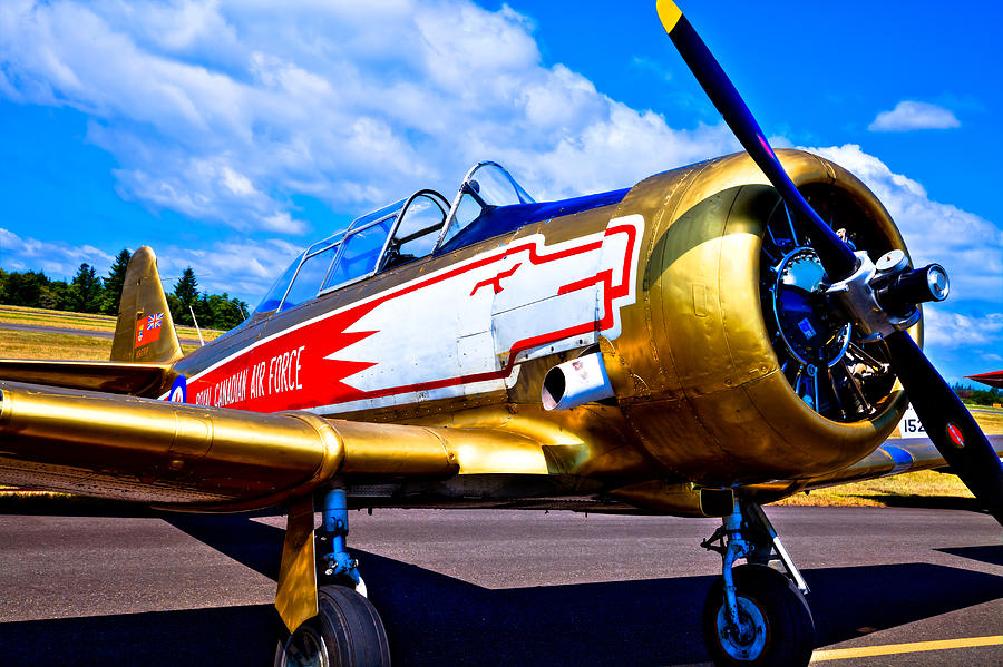 The North American T-6 Texan Airplane Photograph