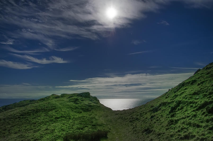 The North Atlantic - County Donegal Irish Coast Digital Art by Bill Cannon