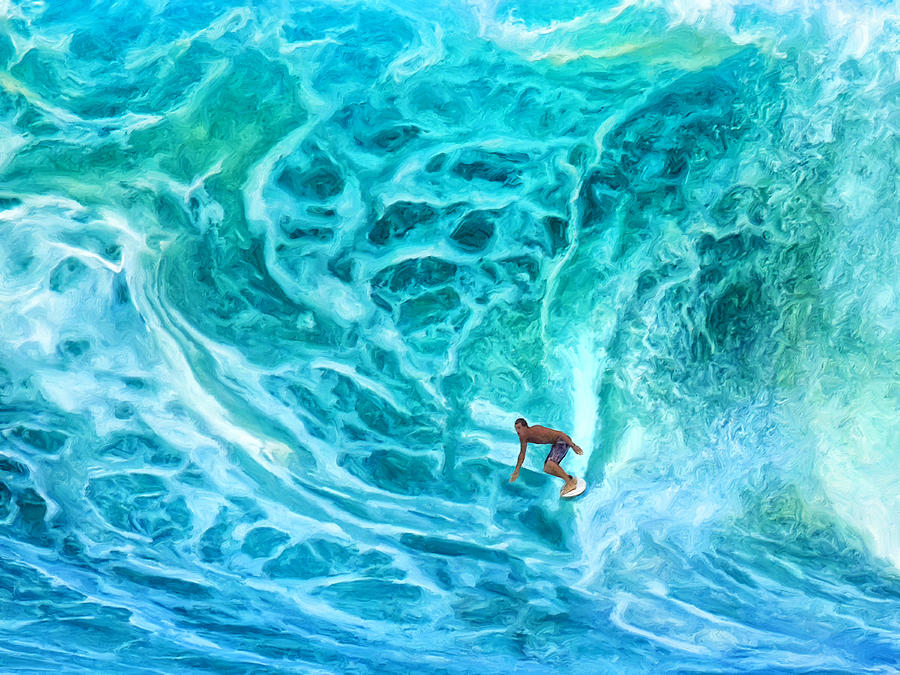 The North Shore Optimist Painting by Dominic Piperata