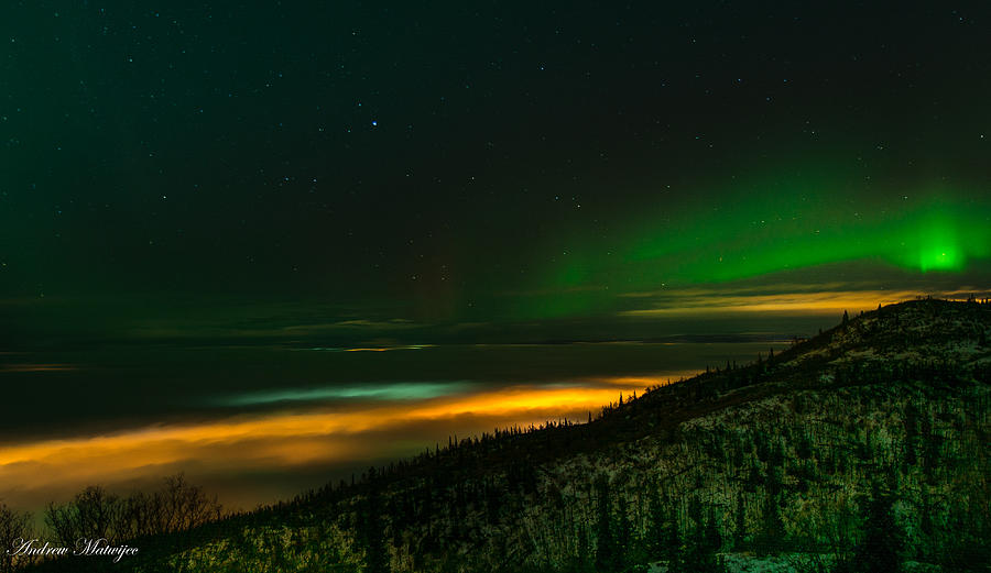 The Northern Lights Photograph by Andrew Matwijec