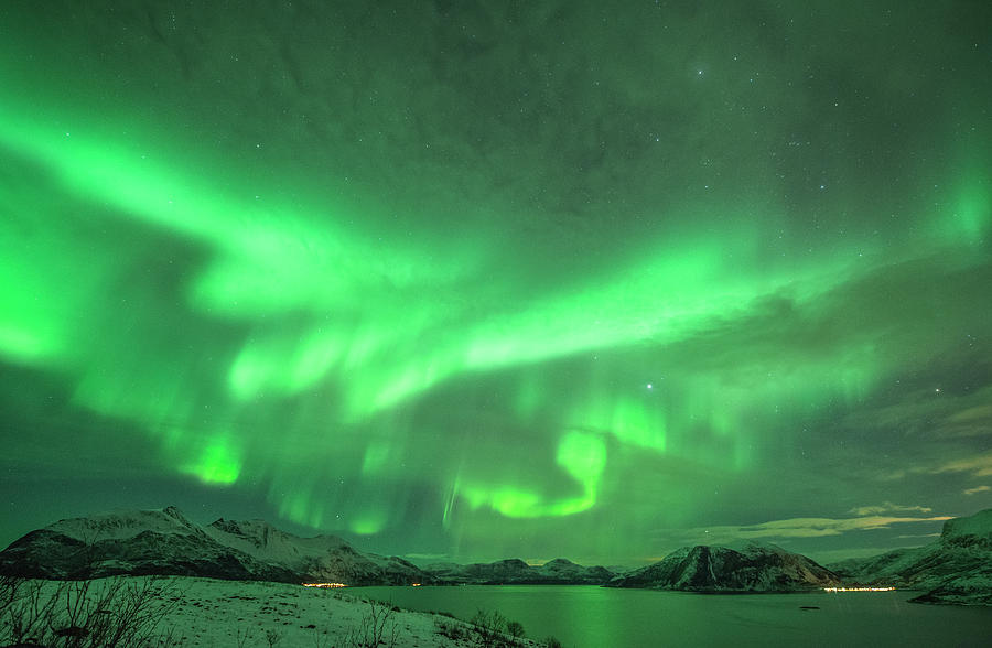 The Northern Lights Photograph by Bernt Olsen