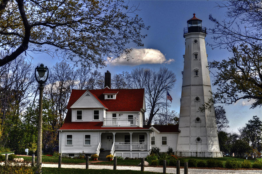 The NorthPoint Lighthouse Photograph by Deborah Klubertanz
