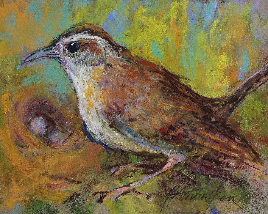 Bird Pastel - The Nurturer by Beverly Amundson Bird Pastel - The Nurturer by Beverly Amundson