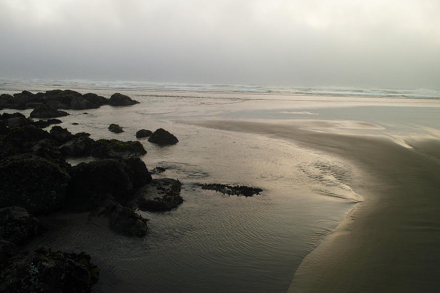 The Ocean In The Morn Photograph