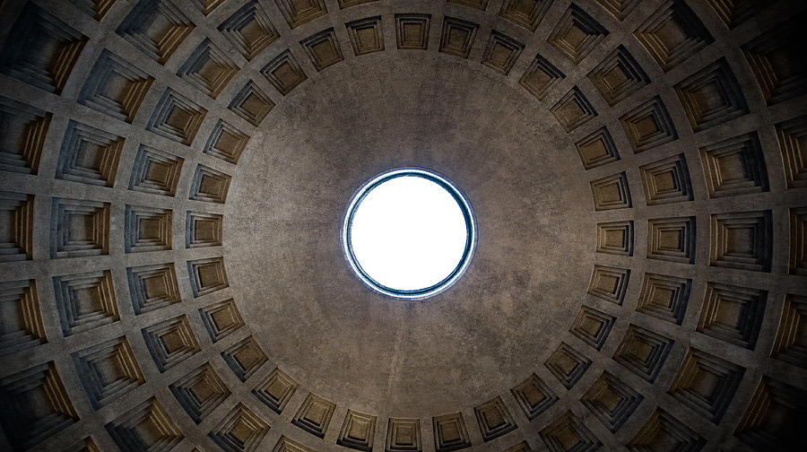 The Oculus of the Roman Pantheon Photograph by Weston Westmoreland