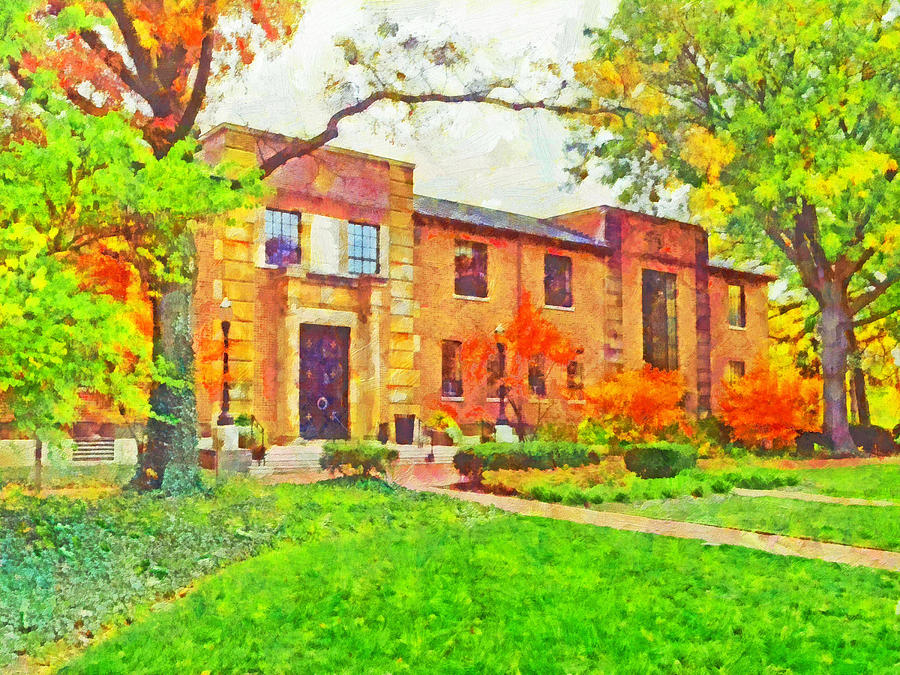 The Ohio State University Faculty Club Digital Art by Digital Photographic Arts