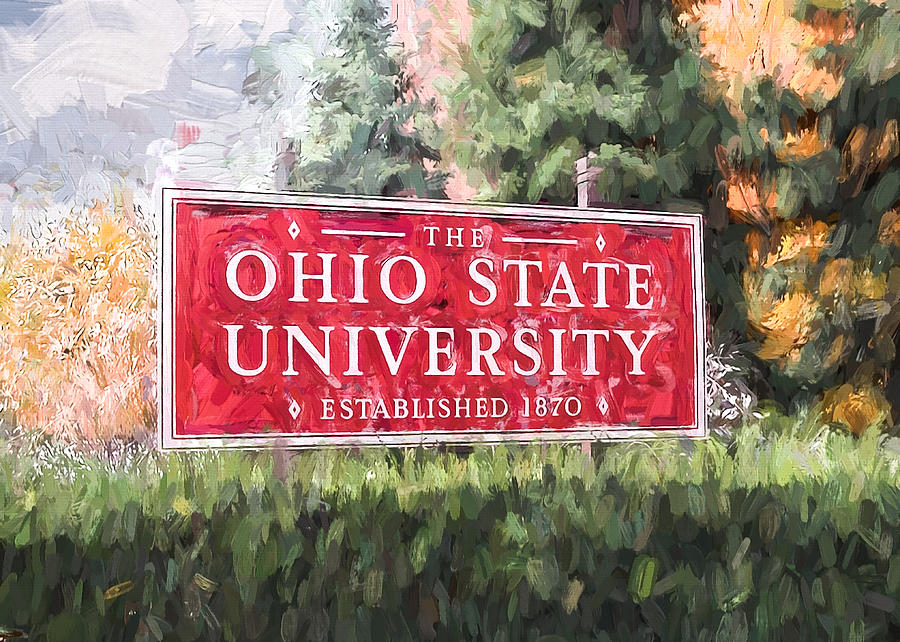 The Ohio State University Painting by Ike Krieger