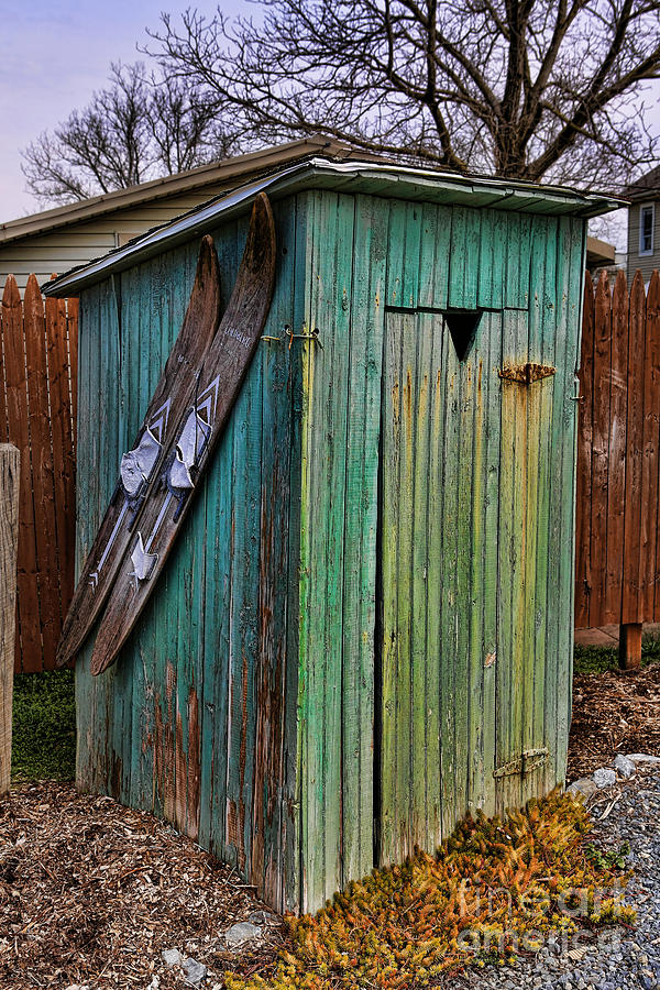 The Ol' Shack Outhouse Photograph by Lee Dos Santos | Fine Art America