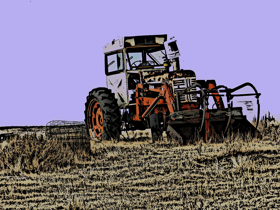The Old Allis  Digital Art by Cathy Anderson