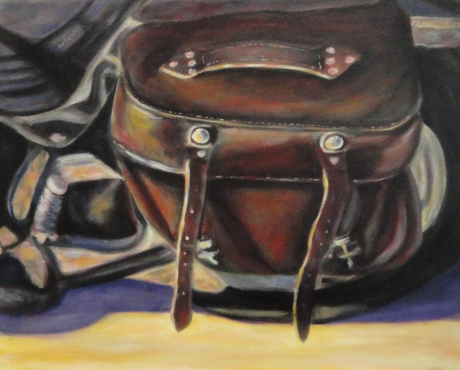 The Old Bag Painting by Shannon Grissom