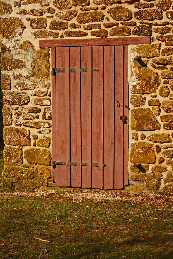 The Old Barn Door Photograph by Kristia Adams