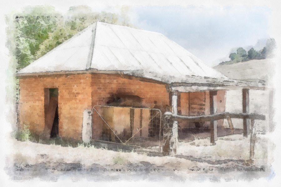 The Old Barn Photograph by Elaine Teague