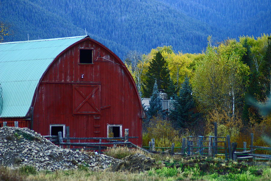 The Old Barn Photograph by Jerry Cahill