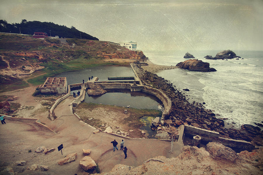 San Francisco Photograph - The Old Bath House by Laurie Search