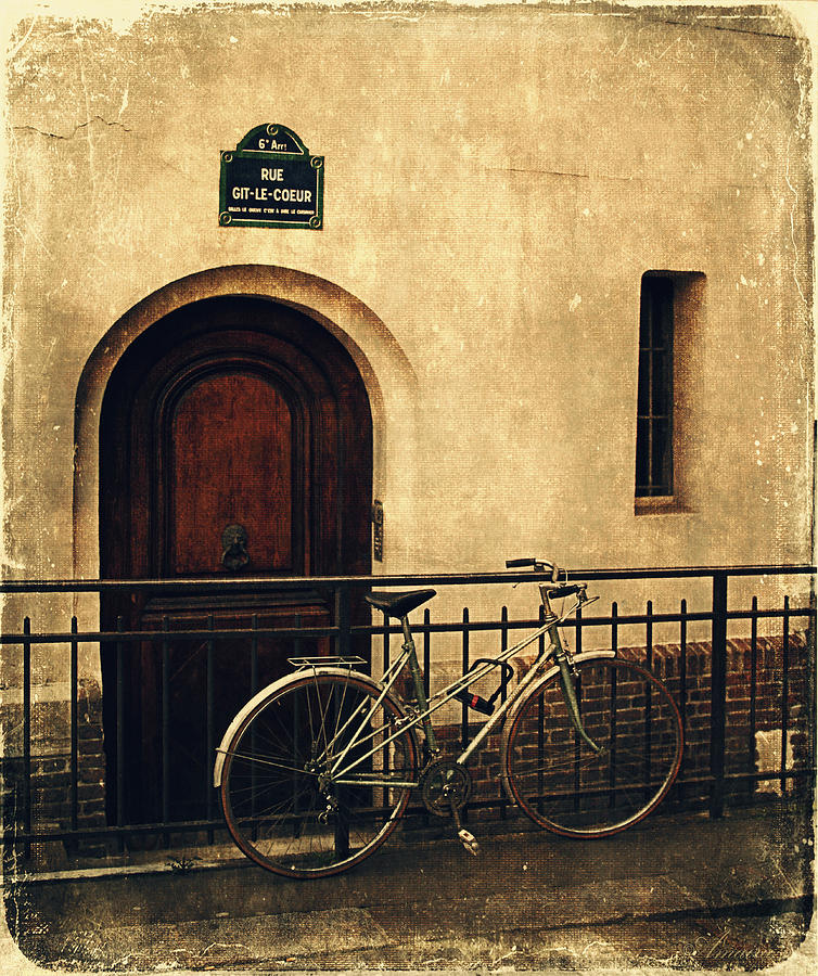 The Old Bicycle  Photograph by Maria Angelica Maira