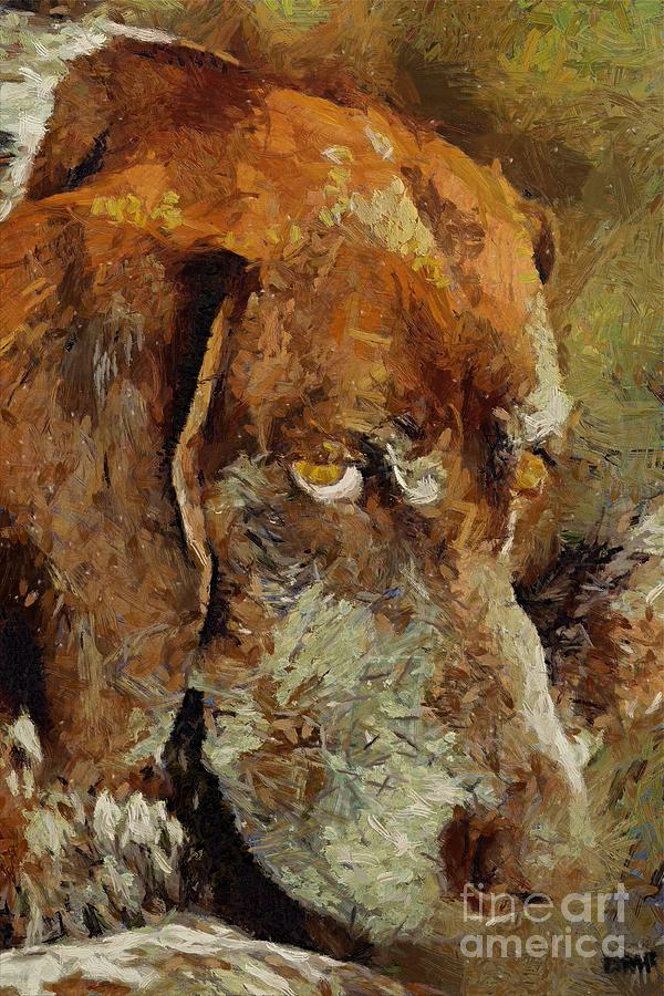 Impressionism Painting - The old boy by Dragica  Micki Fortuna
