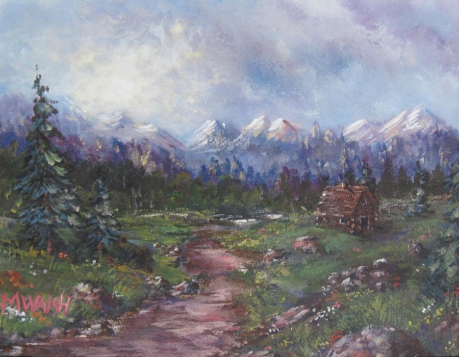 The old camp Painting by Megan Walsh